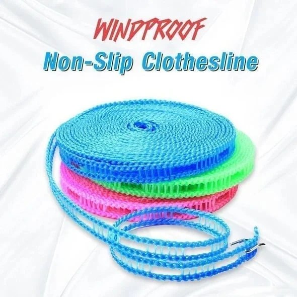 Windproof Non-Slip Clothesline(32 ft) - PROPERLIY ad creative