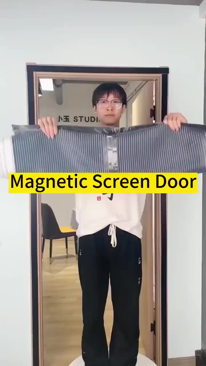 🔥Magnetic Screen Door 广告素材