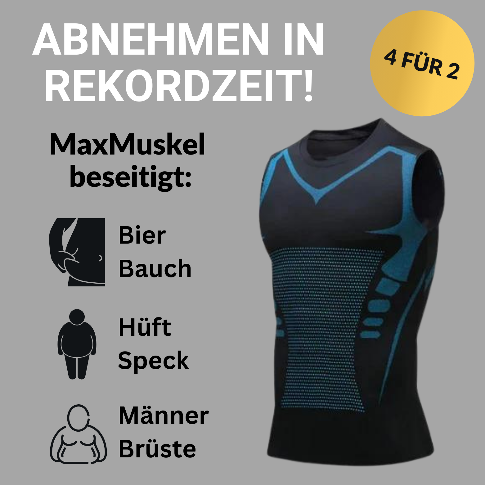 MaxMuskel® BodyShaper 广告素材