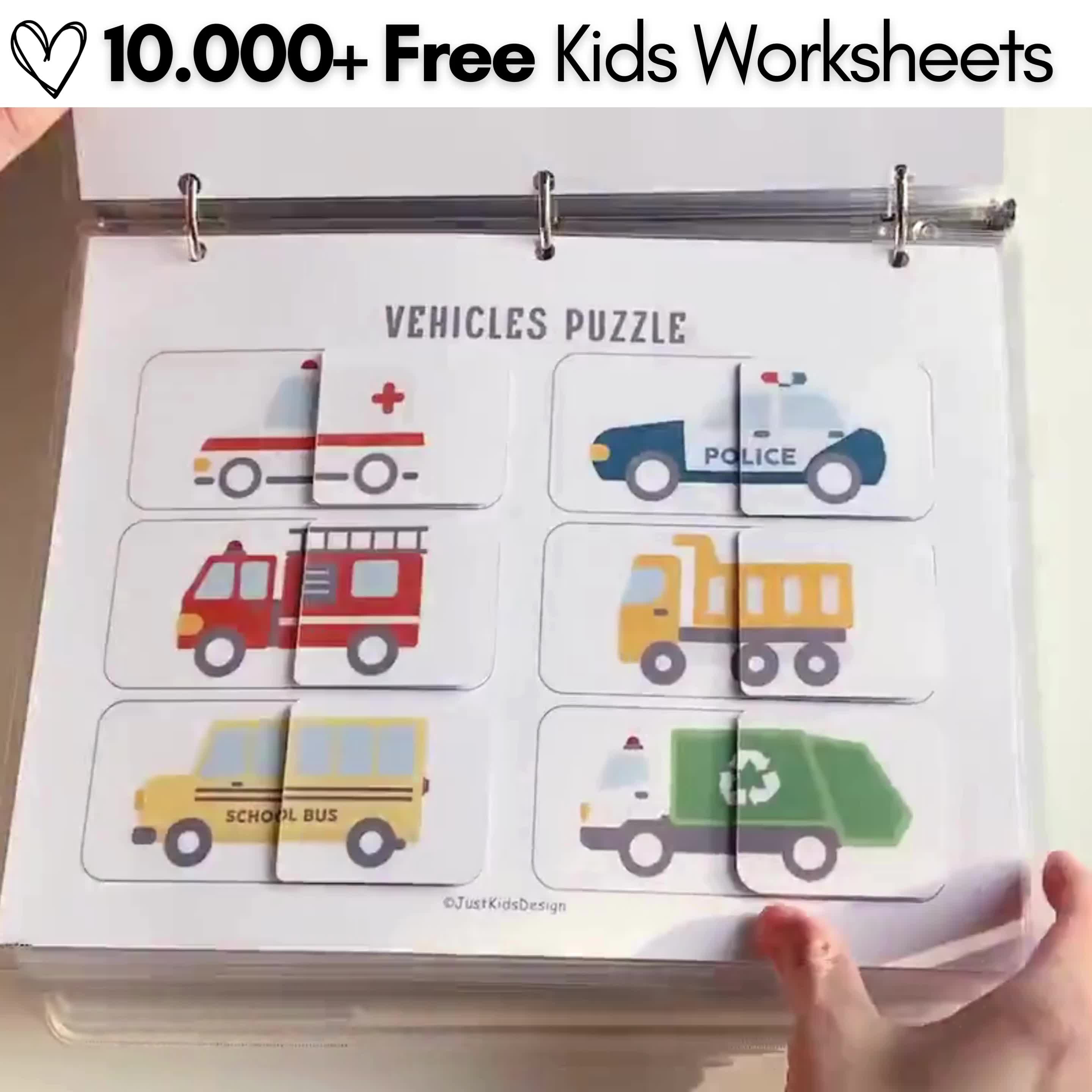 Educational Kids Activity Bundle (Free Today) ad creative