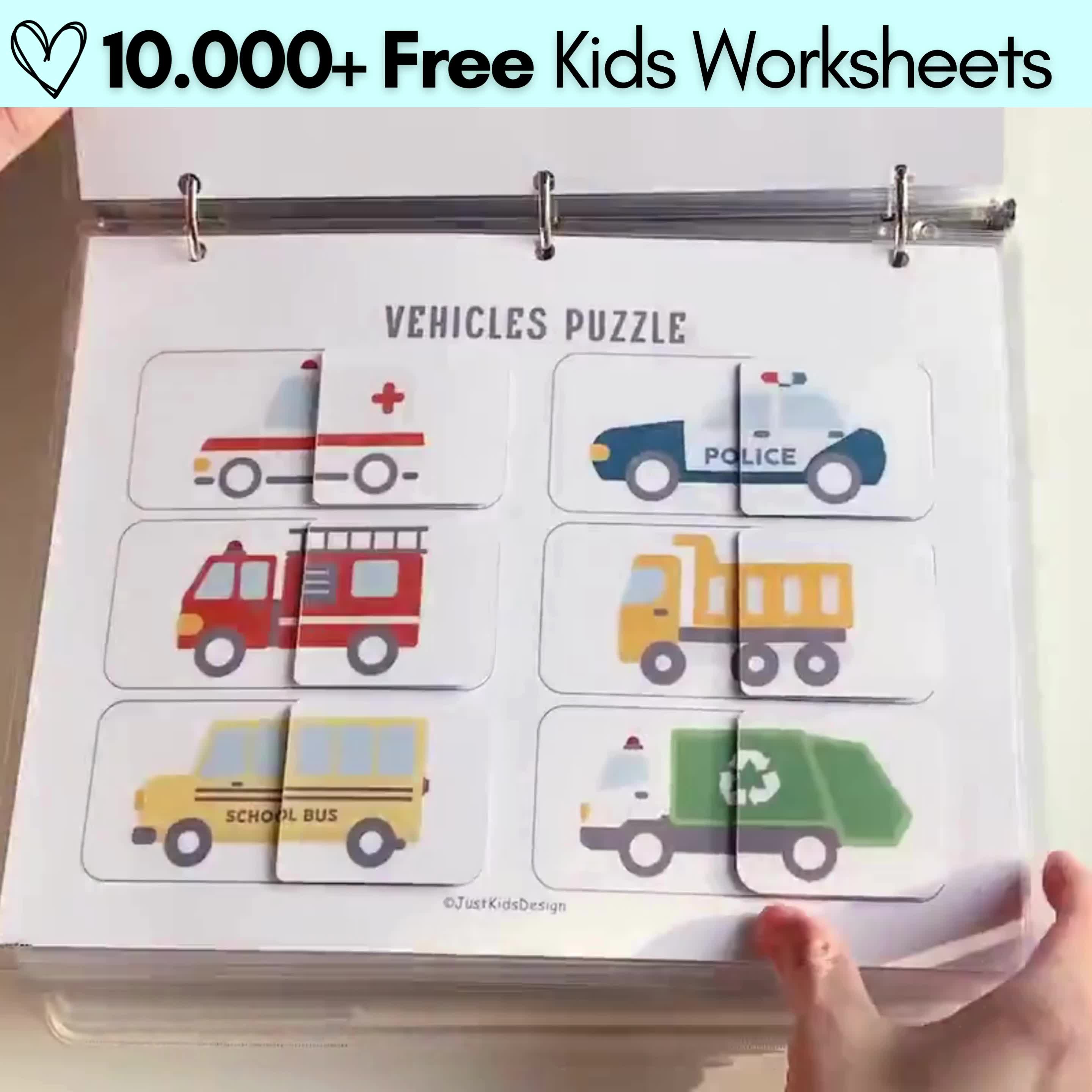 Educational Kids Activity Bundle (Free Today) ad creative