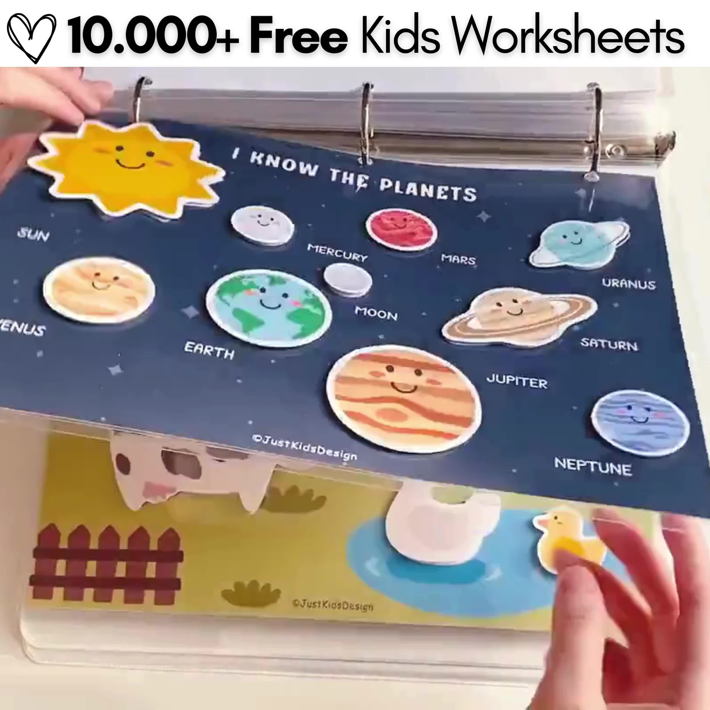 Educational Kids Activity Bundle (Free Today) ad creative