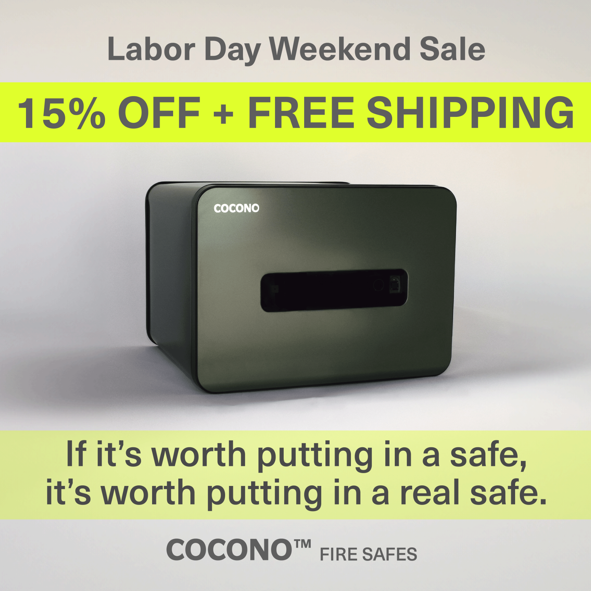COCONO 20 SMALL SAFE 广告素材