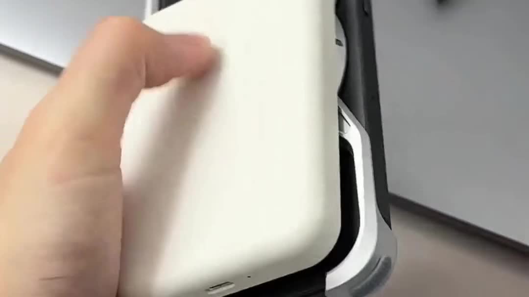 Rimless Metal Case for iPhone with 360° Stand & MagSafe Compatibility ad creative