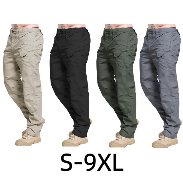 Men's Tactical Pants Multi-Pocket Military Urban Commuting Tactical Pants ad creative