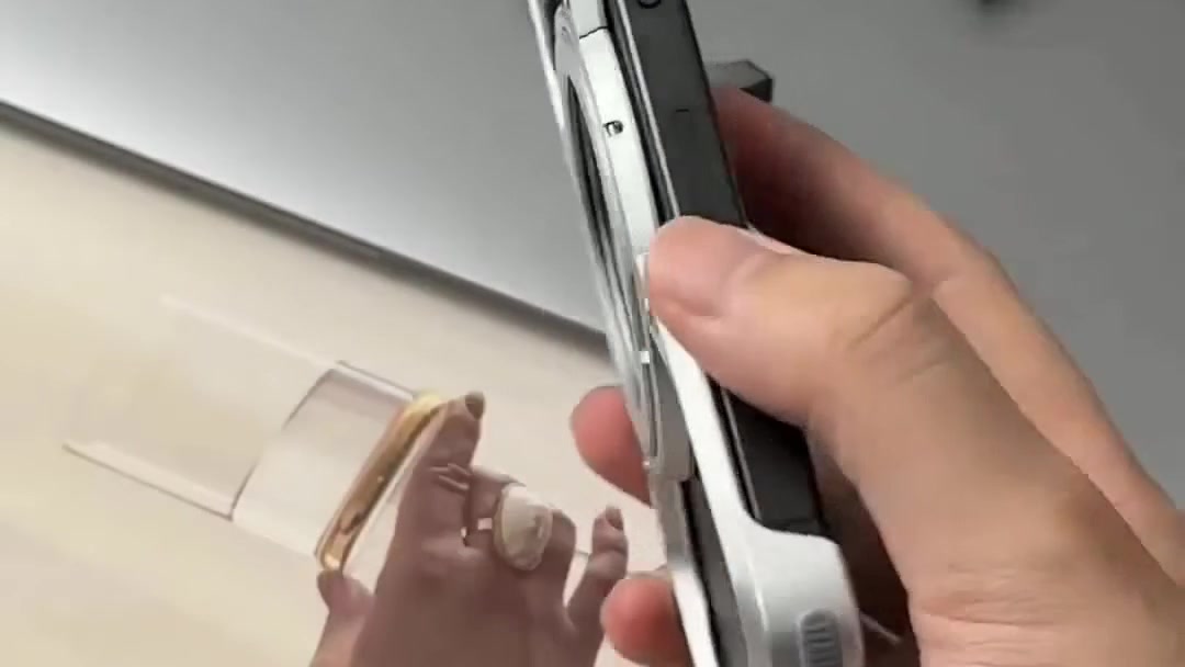Rimless Metal Case for iPhone with 360° Stand & MagSafe Compatibility ad creative