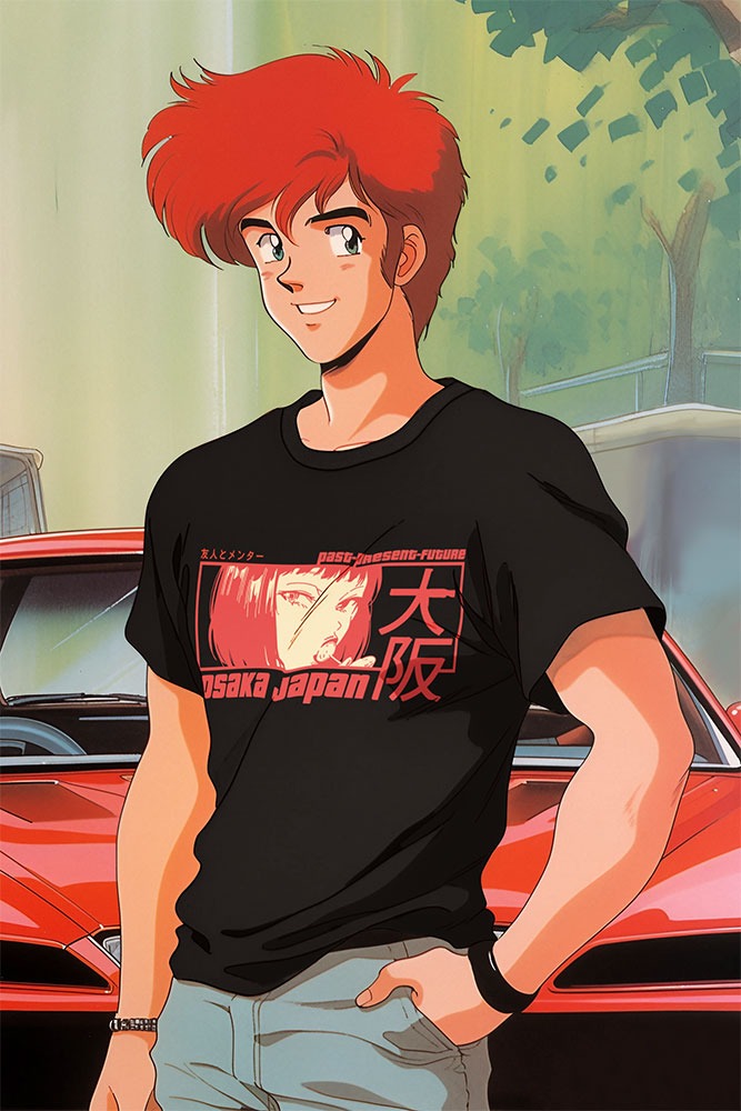 Osaka T-Shirt 广告素材