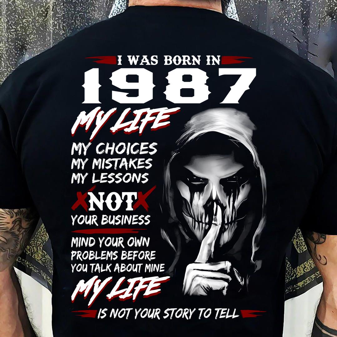 1987 - My life - Back | iamvintage 广告素材