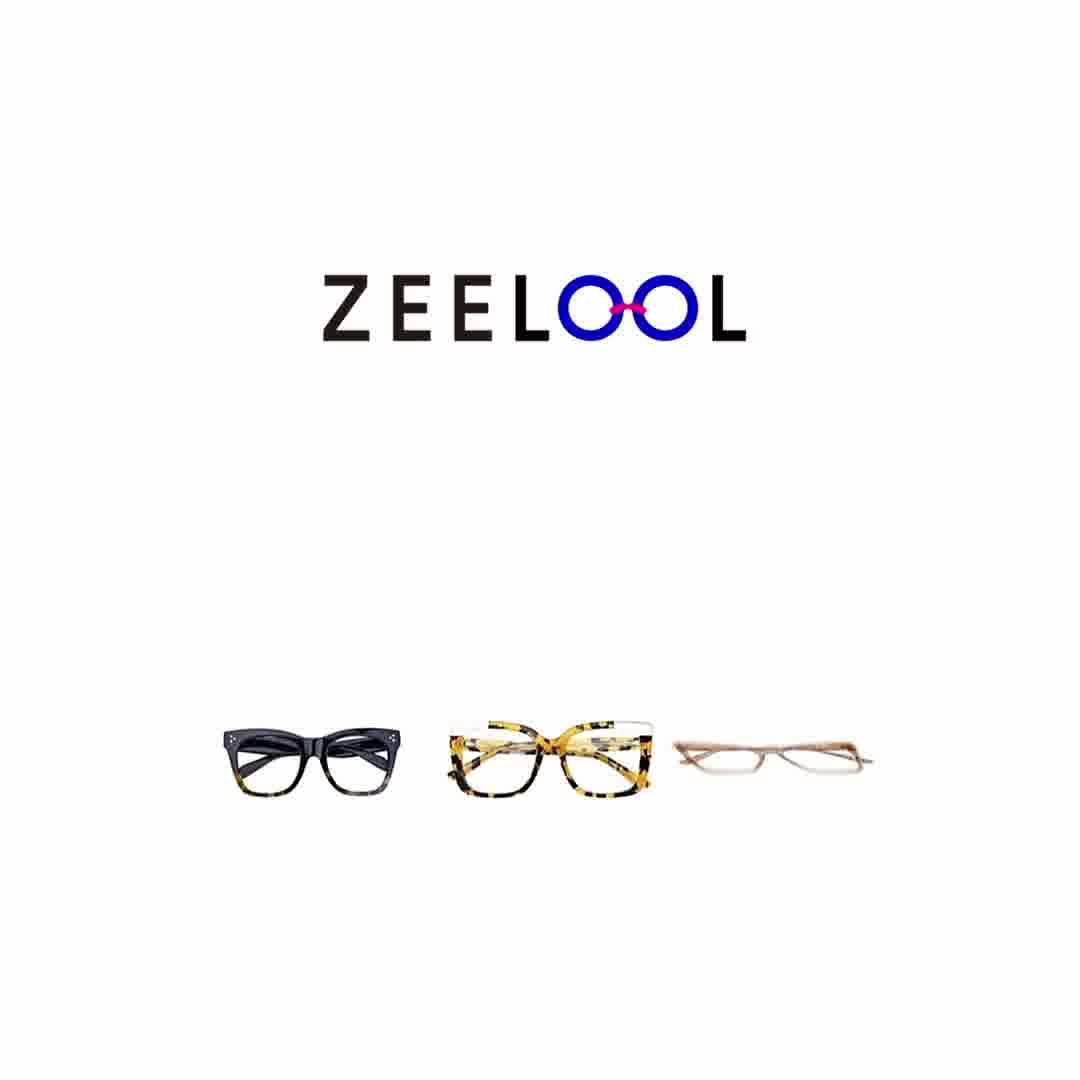 Lobo Square Champagne Eyeglasses & Glasses Frames ad creative