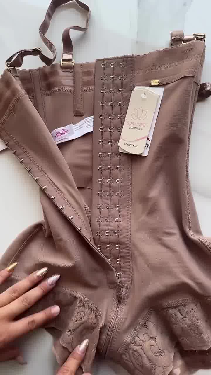 Shapewear For Women Tummy Control Body Shaper Butt Lifter Thigh Slimmer Faja Plus Size With Zipper Crotch 广告素材