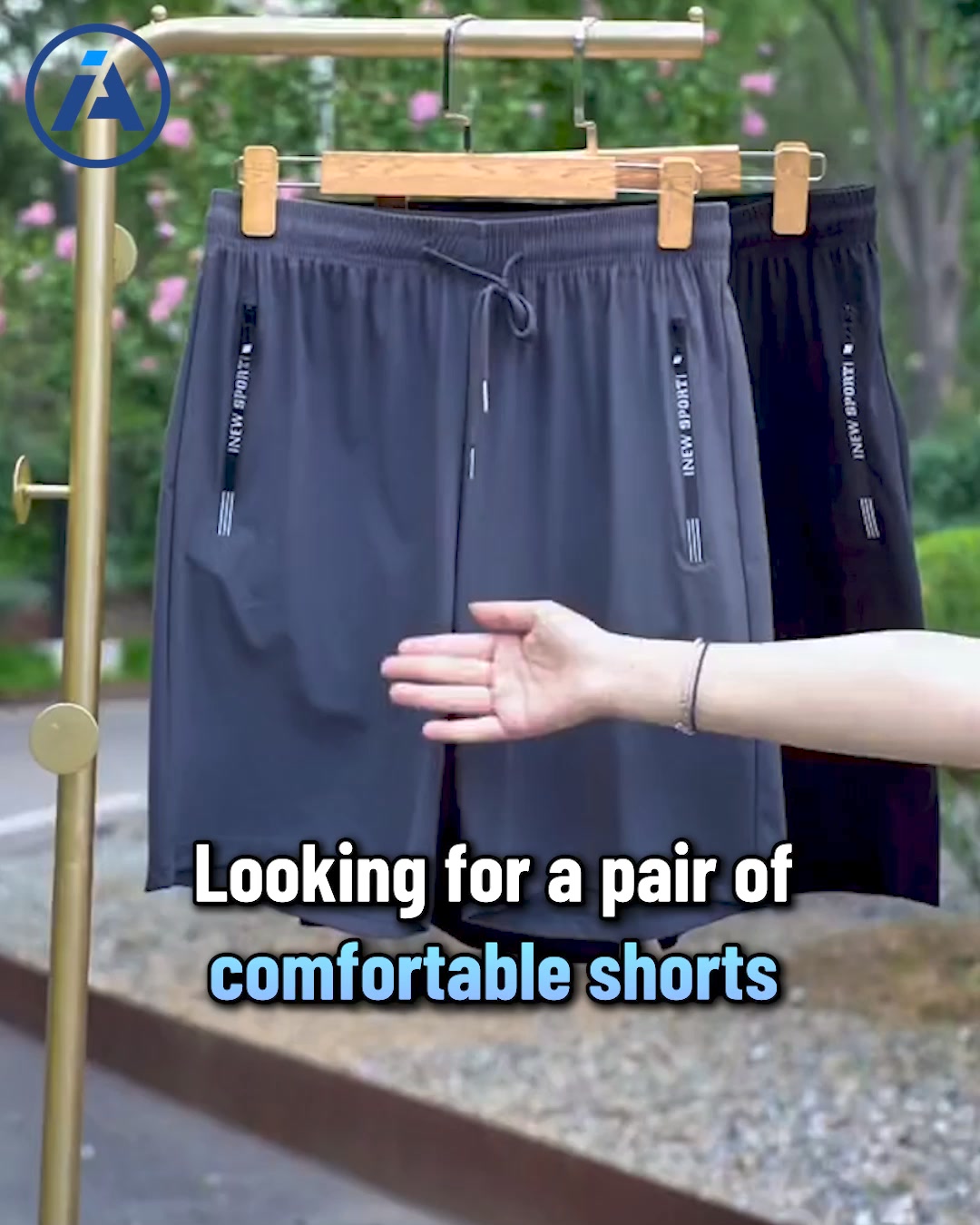 Amazing Hub - IcedActive - Women's Ice Silk Quick Drying Stretch Shorts 广告素材