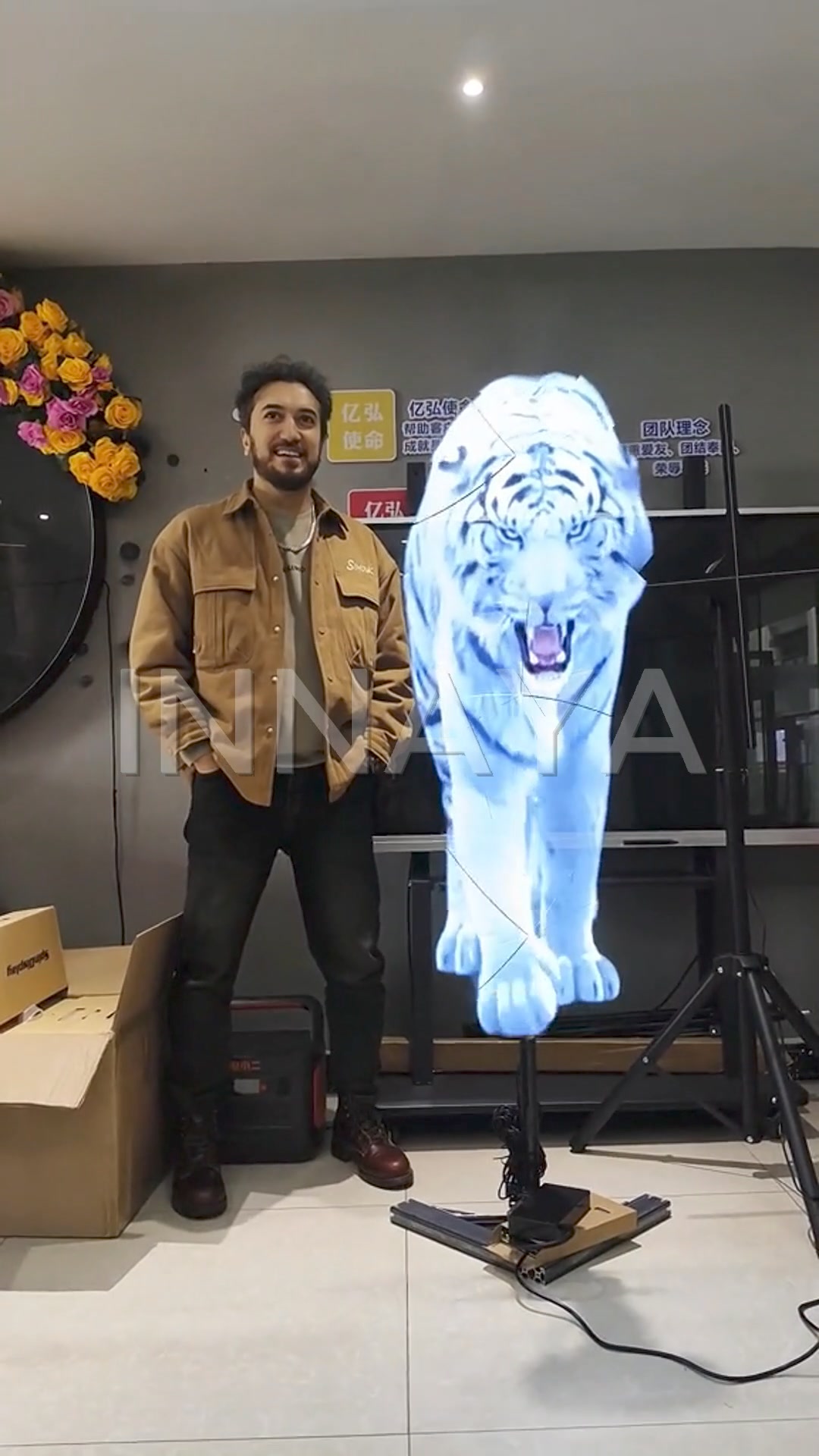 INNAYA™ H16” 3D Advertising Hologram Fan (2024) ad creative