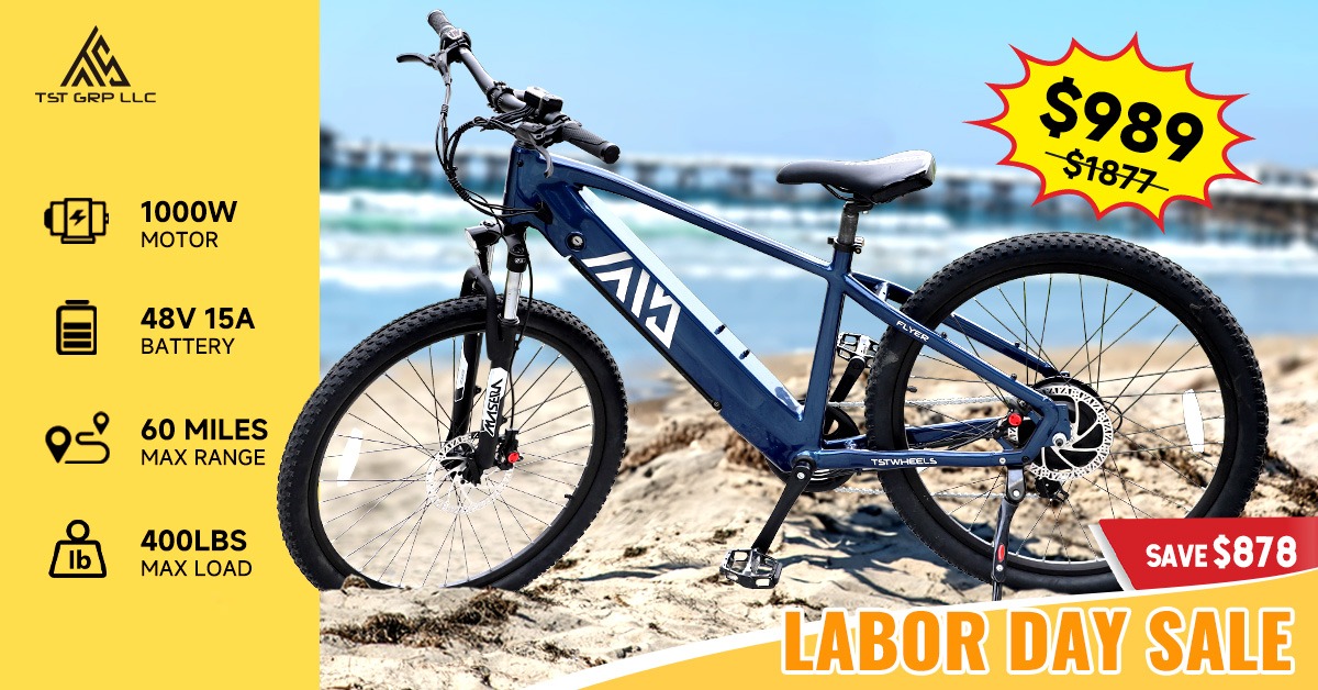 All Electric Bikes 广告素材
