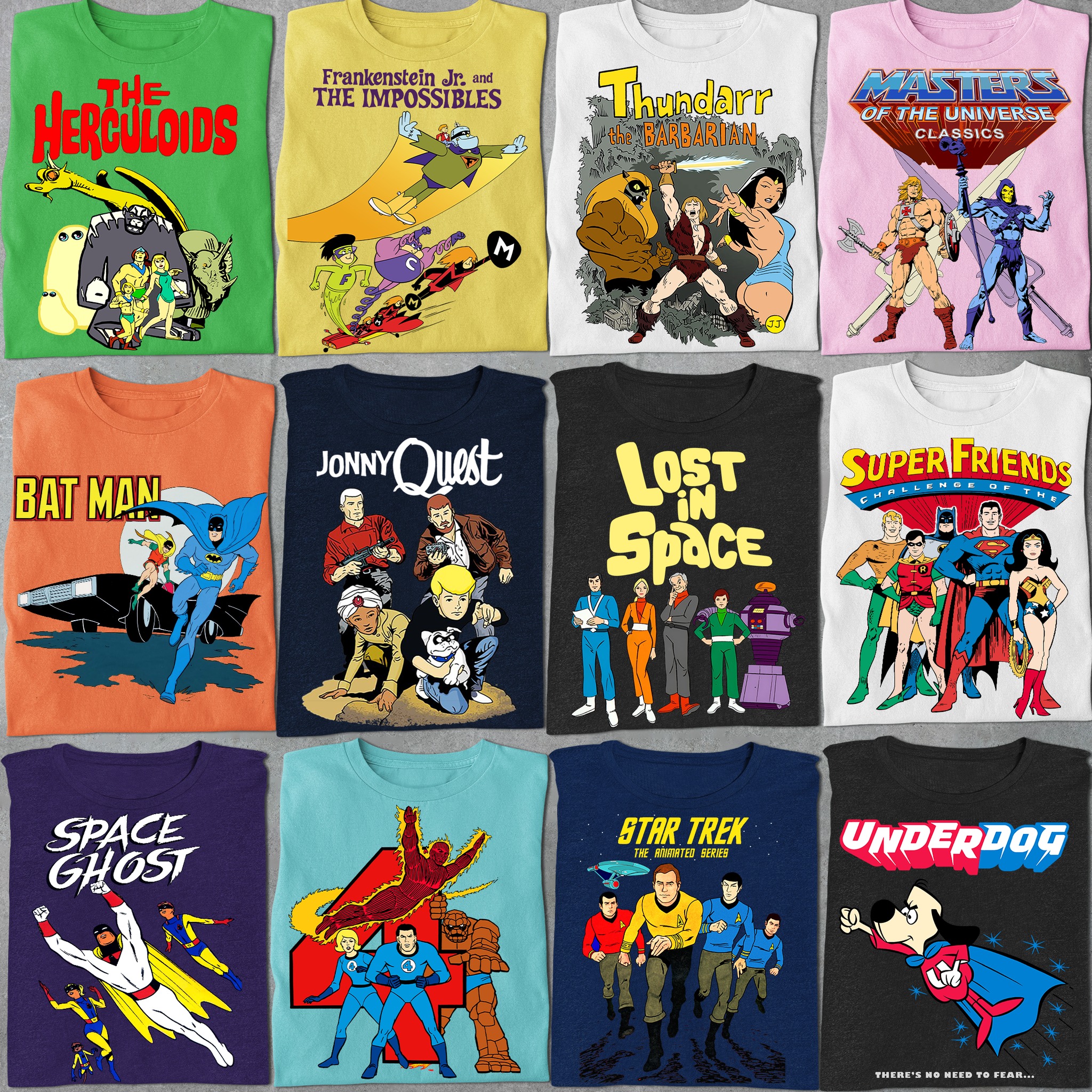 Saturday Mornings TV - Heroes | Custom prints store | T-shirts, mugs, face masks, posters 广告素材
