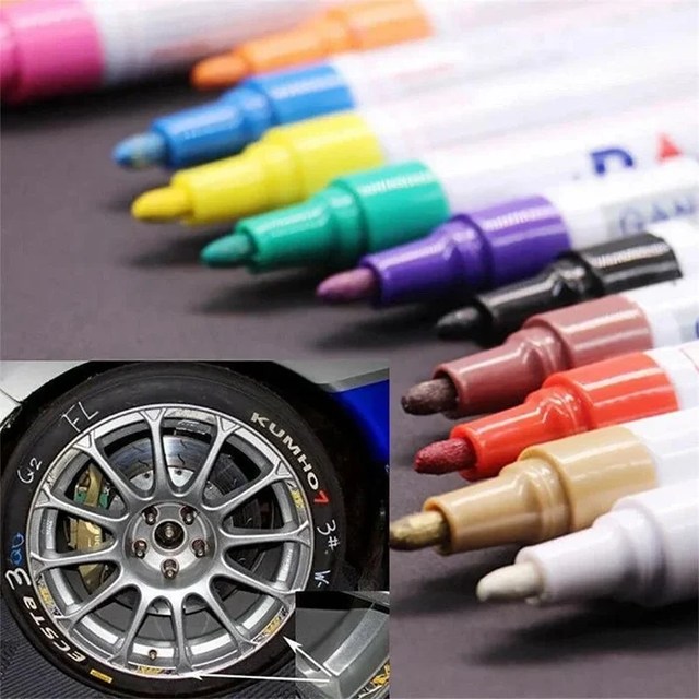 🔥Waterproof Tire Paint Pen 广告素材