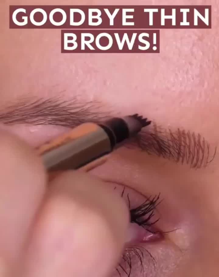 3D Microblading Eyebrow Tattoo Pencil 4 Fork Tip (2 pcs) 广告素材