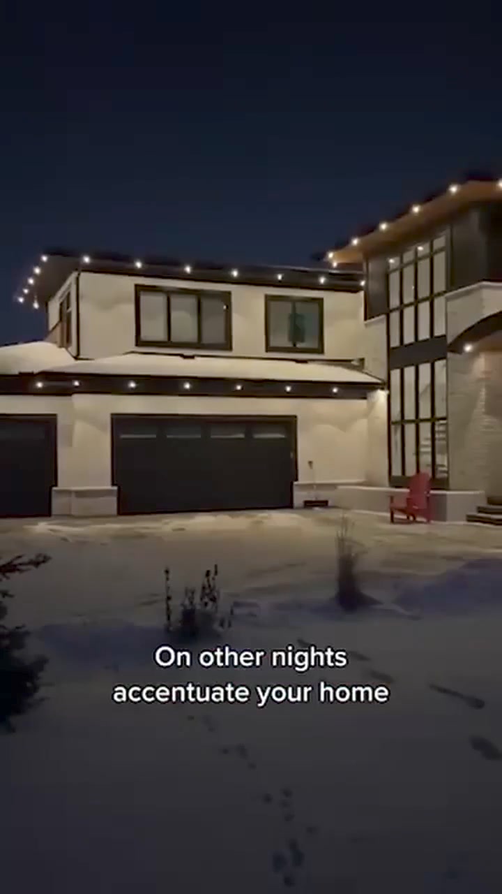 Permanent Outdoor Lights 广告素材