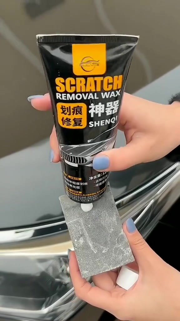 Adhesive for repairing scratches on cars 广告素材