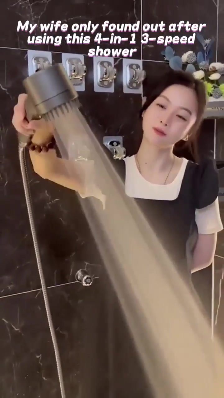 German multifunctional massage shower 广告素材