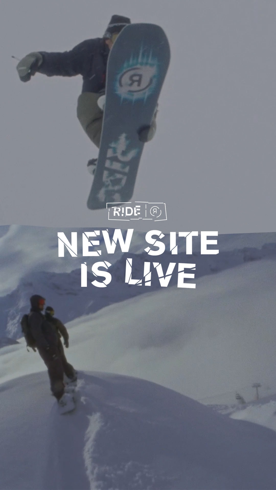 Ride Snowboards 广告素材