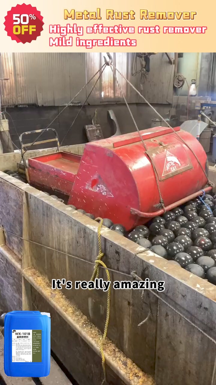 💥Powerful Metal Rust Remover 广告素材
