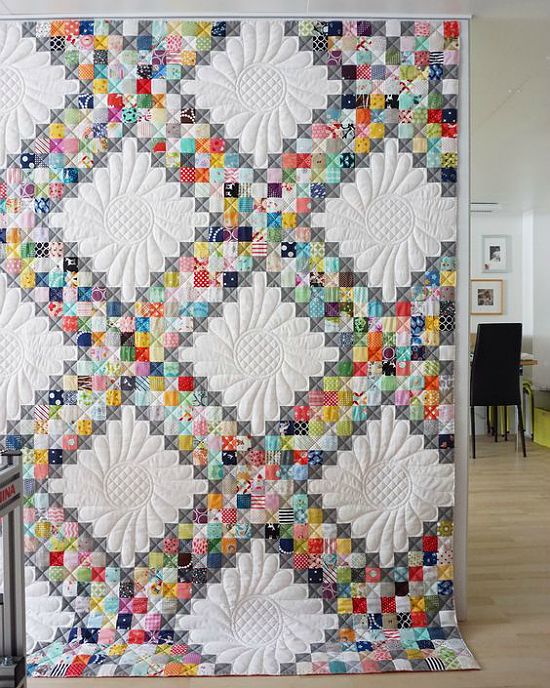 White Flower CLA1510490Q Quilt Blanket 广告素材