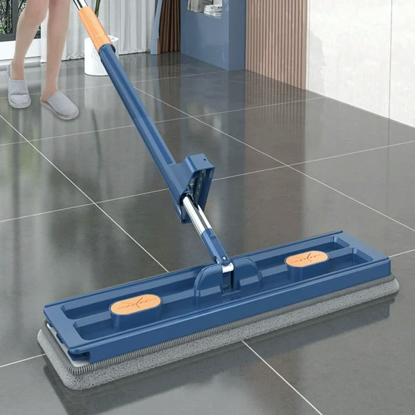 🏆New Style Large Flat Mop 广告素材