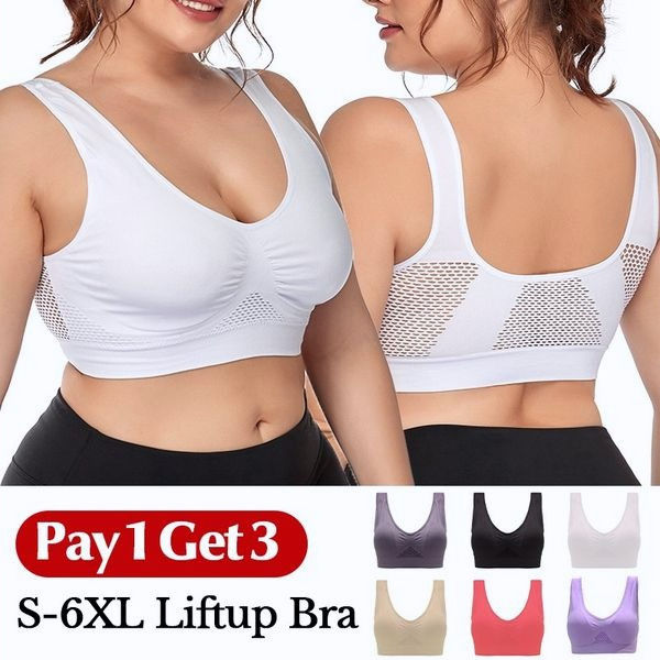 🔥Breathable Cool Liftup Air Bra 广告素材
