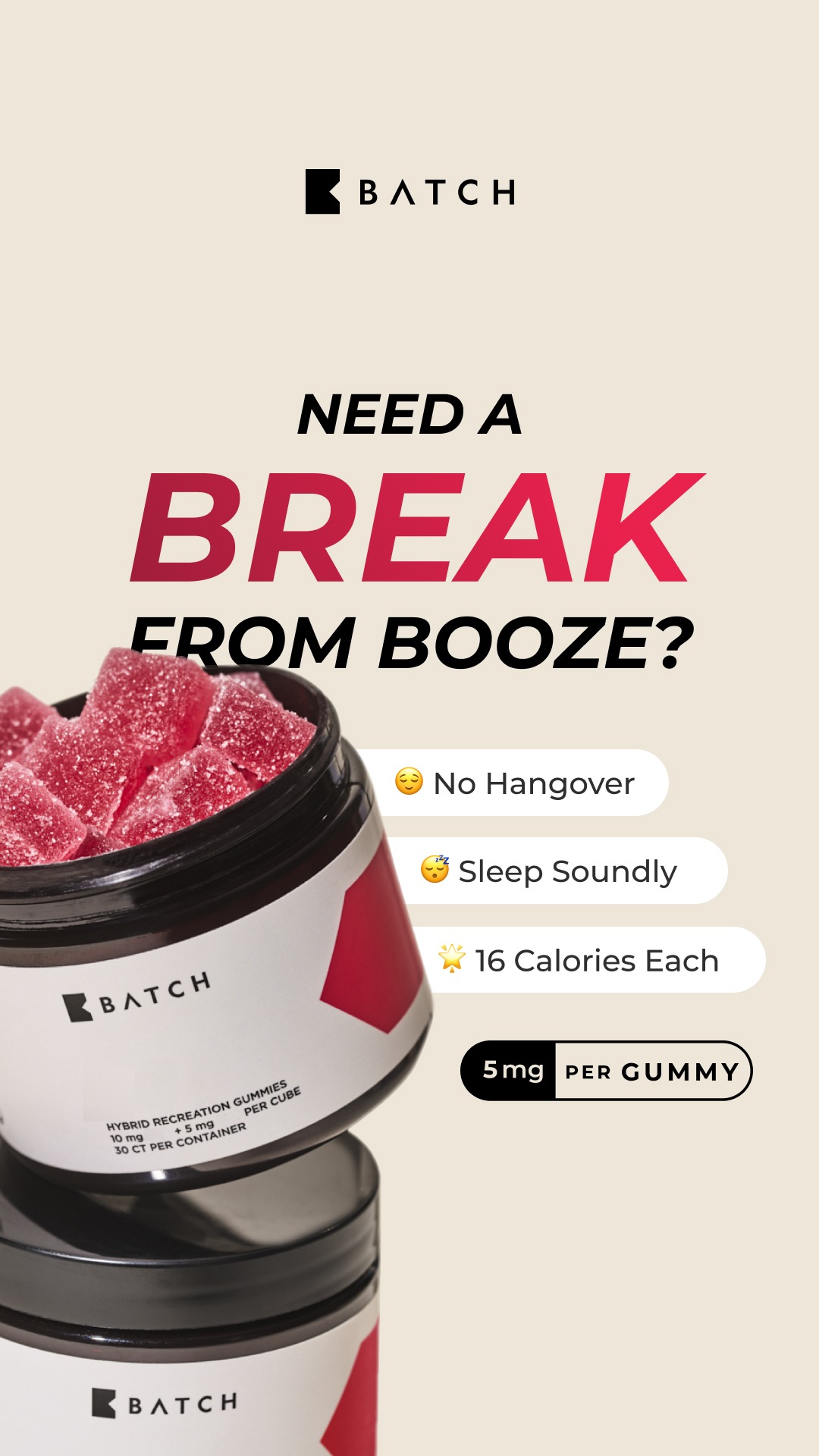 Hello BATCH ad creative