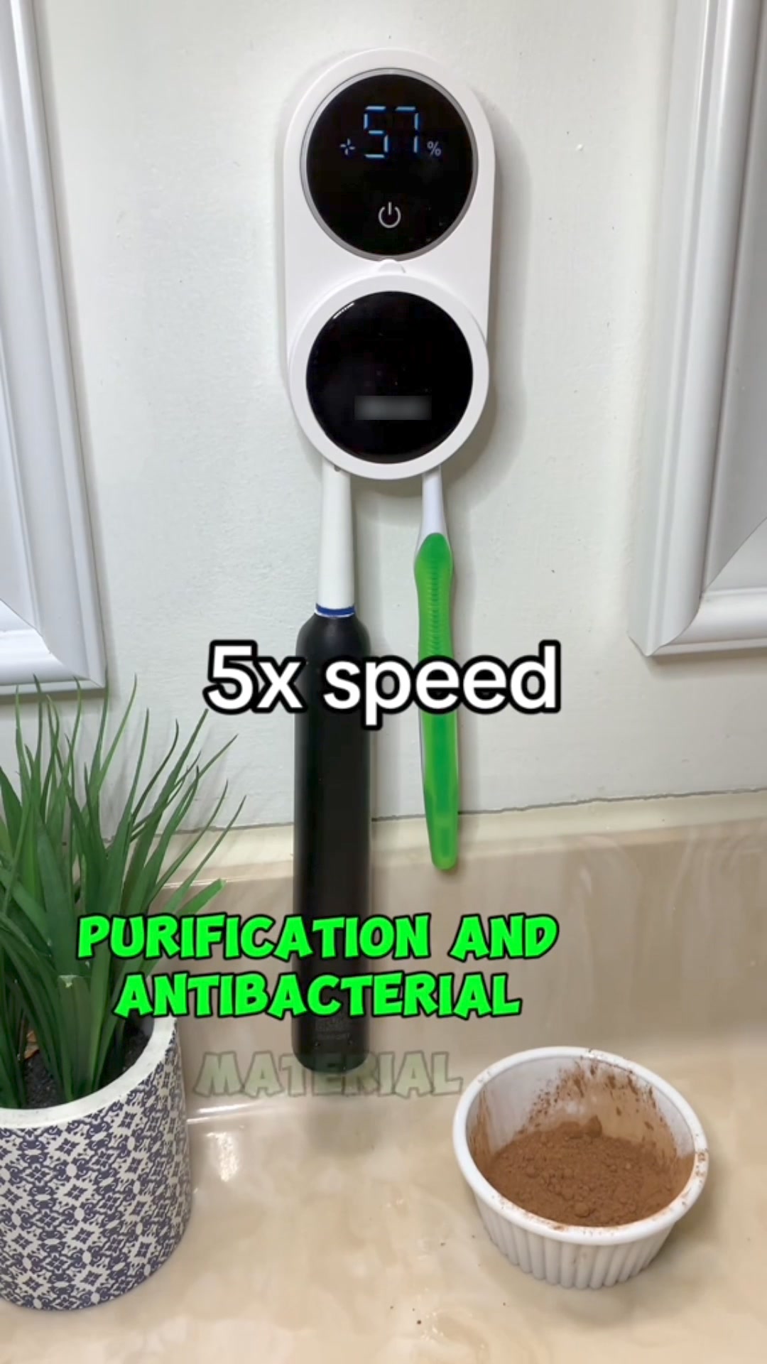 Bogbemo™ Dual UV Toothbrush Sterilizer ad creative