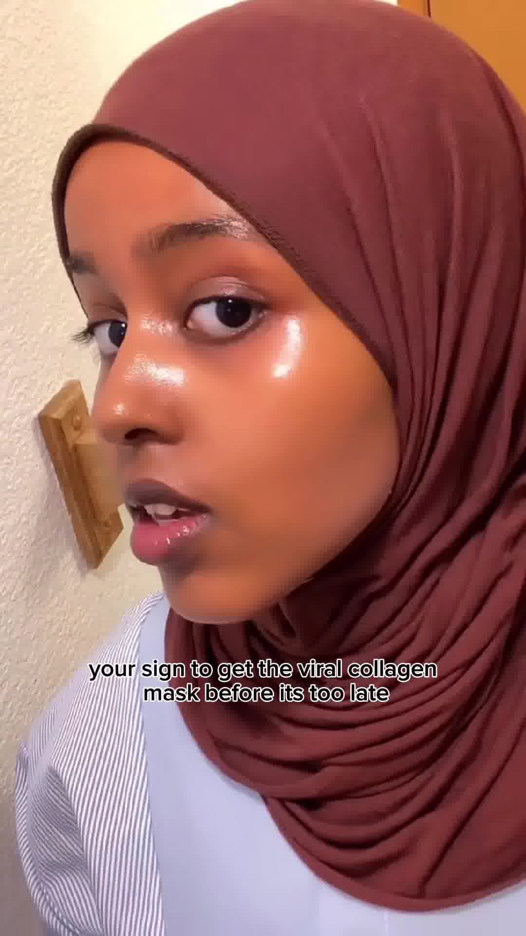 Collagen Night Wrapping Mask ad creative