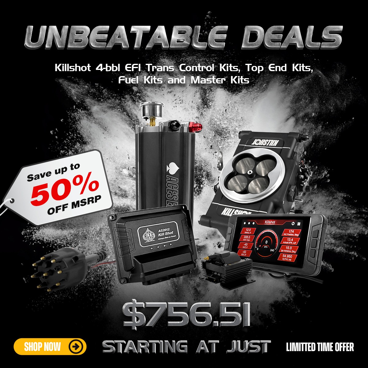 ACES Fuel Injection ad creative