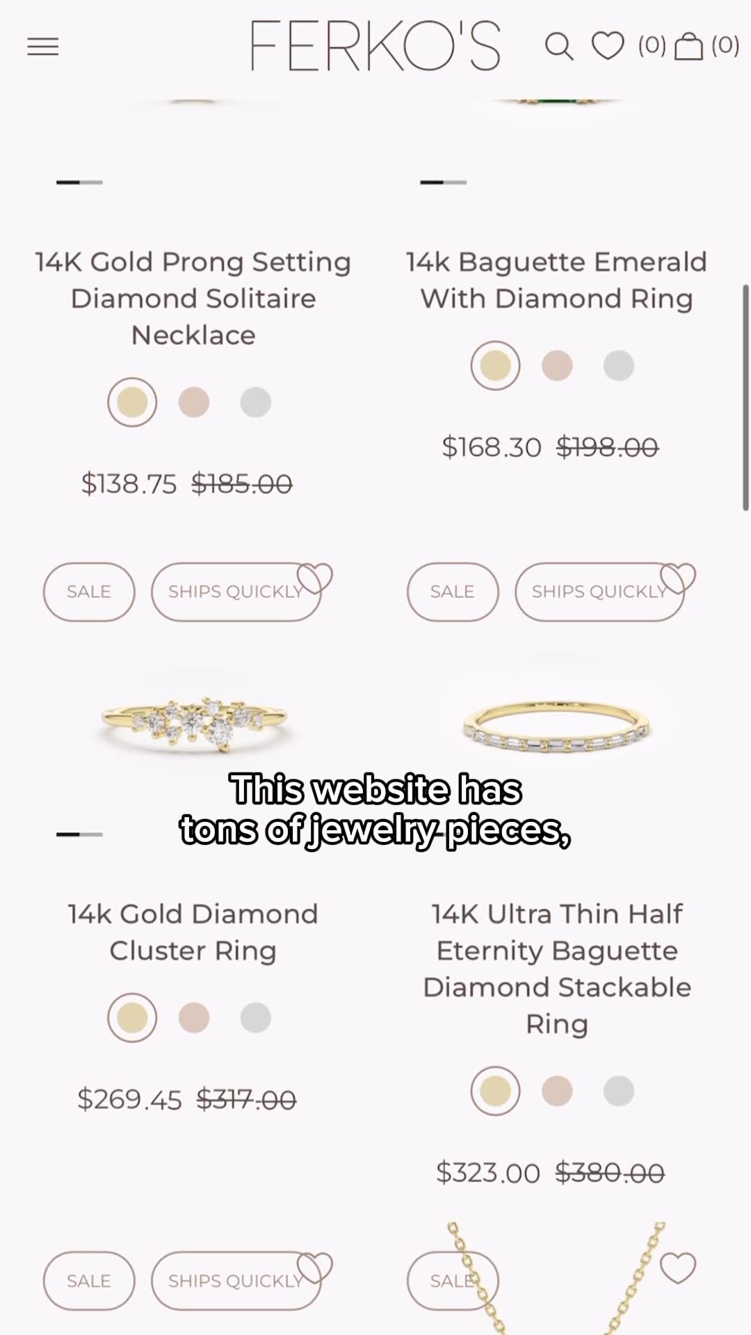 Find Your Next Statement Piece ad creative