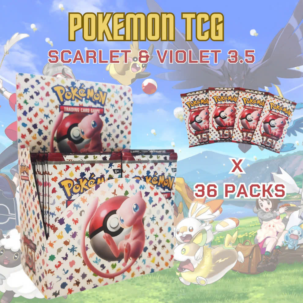 Pokemon Trading Card Games Scarlet & Violet 3.5 ad creative