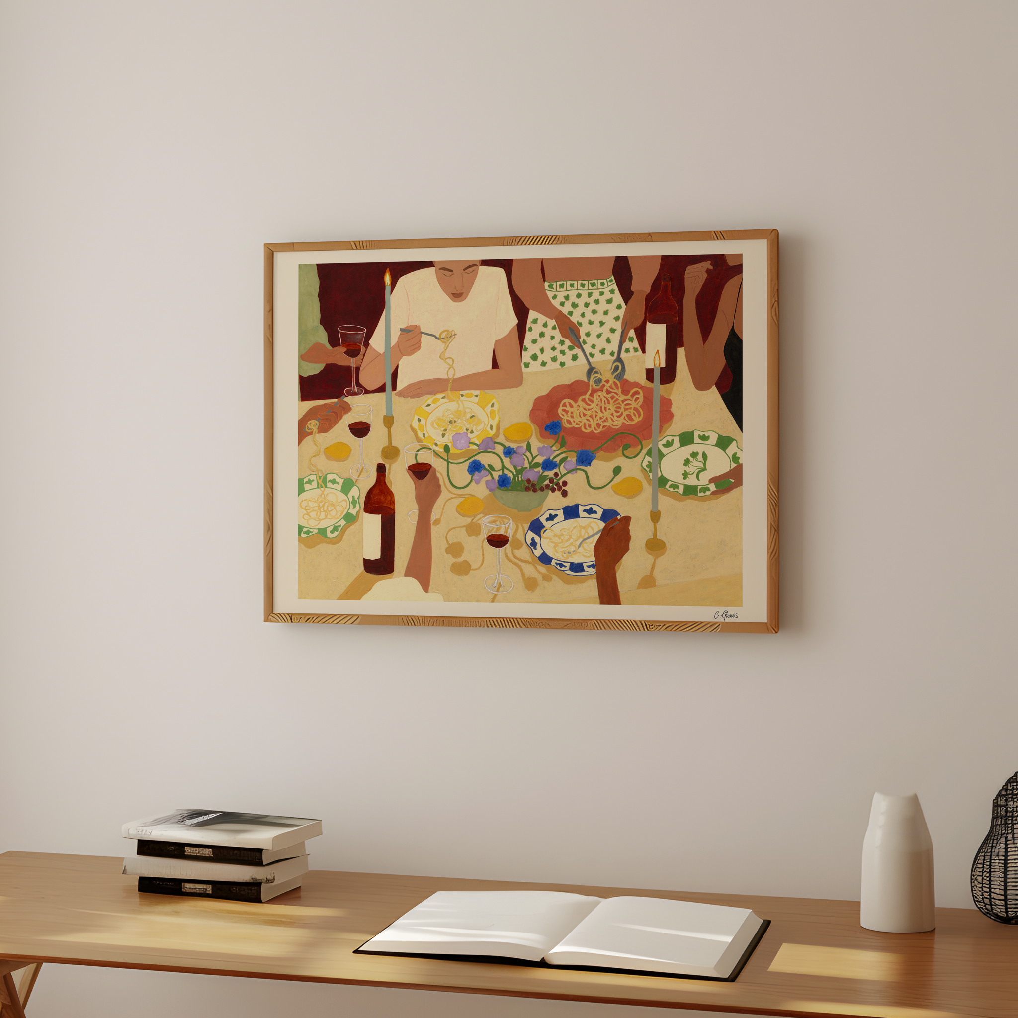 Carla Llanos Illustrations ad creative