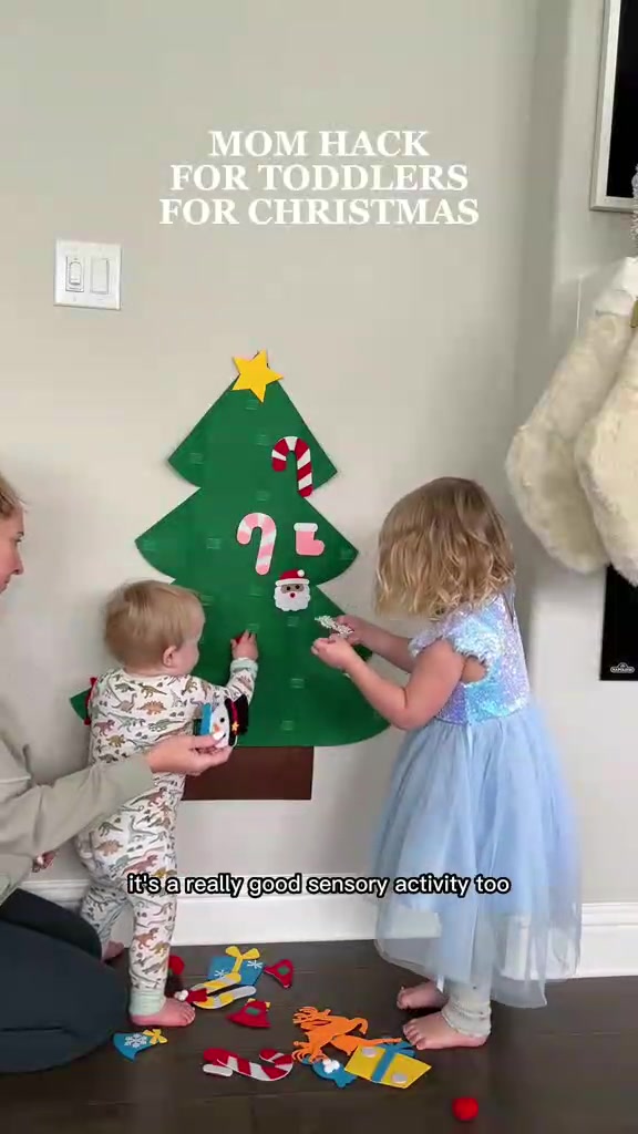 Felt Christmas Tree ad creative