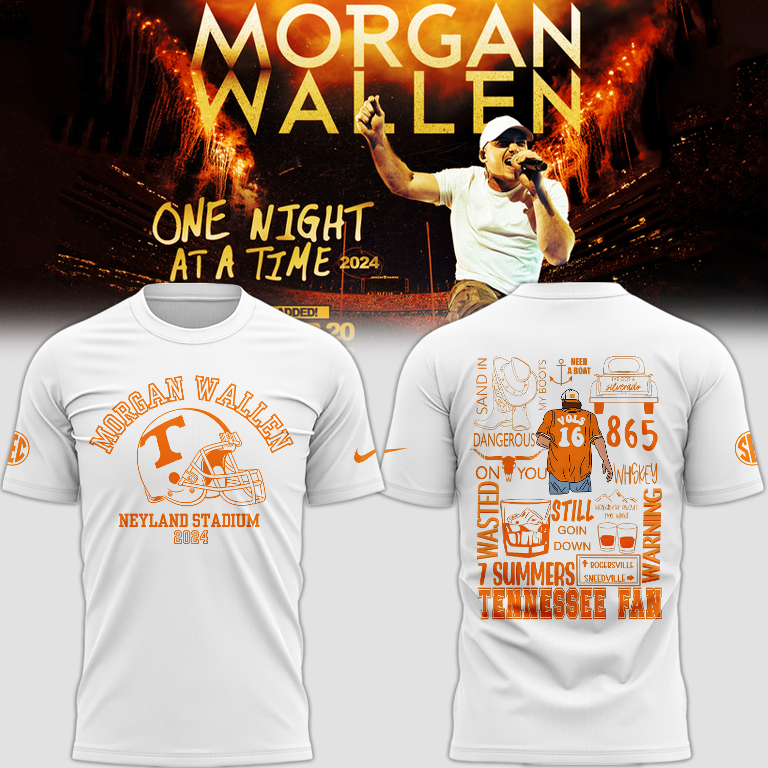 Tennessee Football Big Fans ad creative