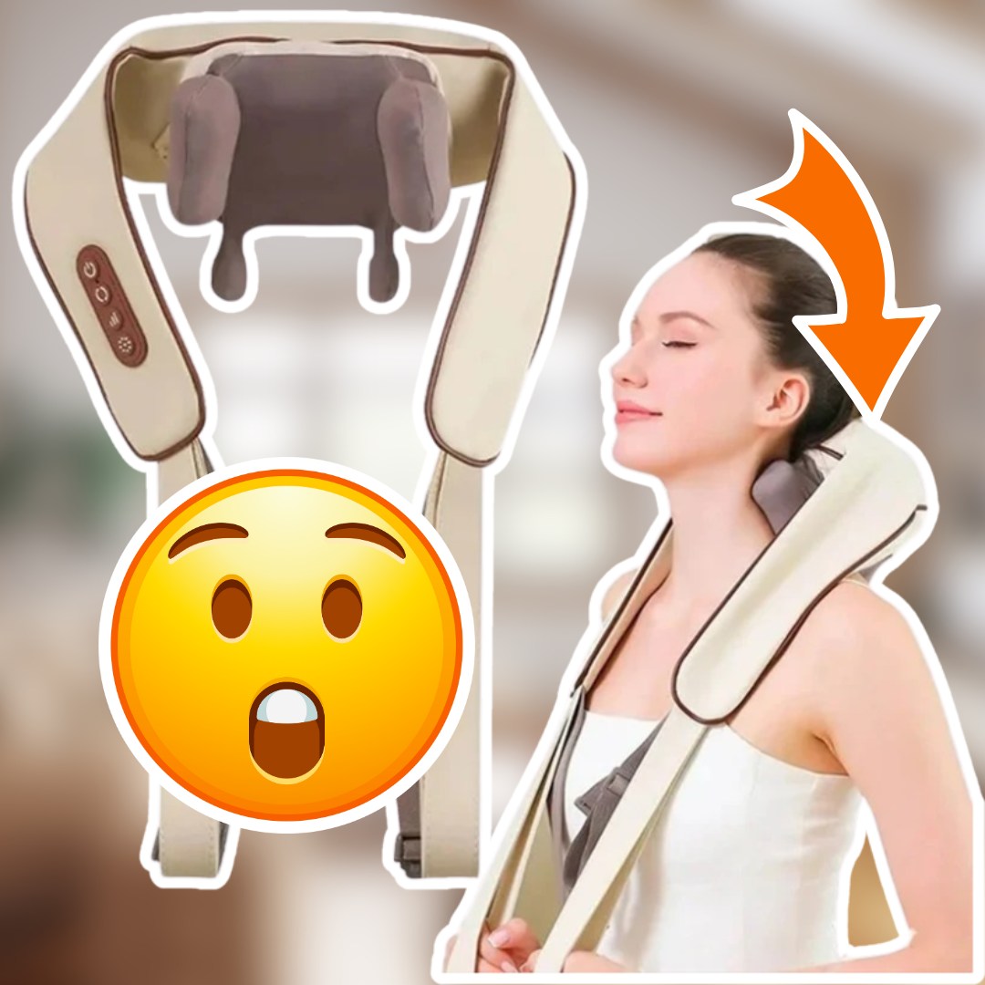 RELAXIX™ - STRESS-RELIEF NECK & SHOULDER MASSAGER ad creative