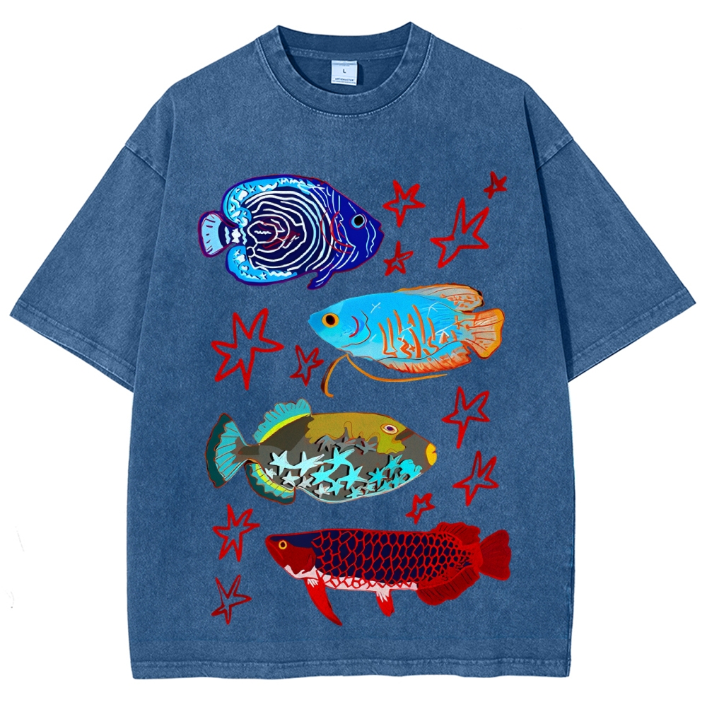 Cute Colorful Fish ad creative