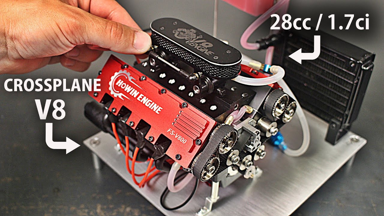 V8 Engine Fs V800 28cc Engine Model Kit ad creative