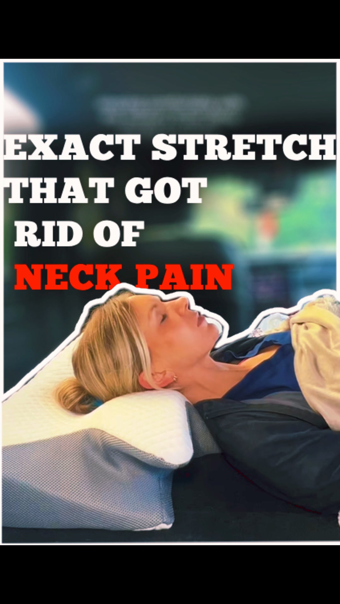 Cilvita® Memory Foam Neck Pillow ad creative