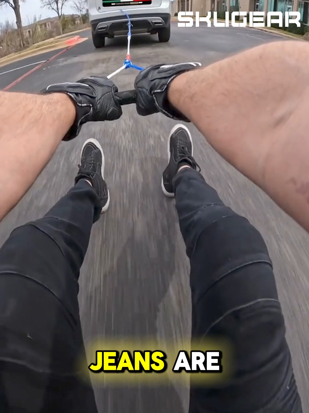 UnbreakableX™ Riding Jeans ad creative