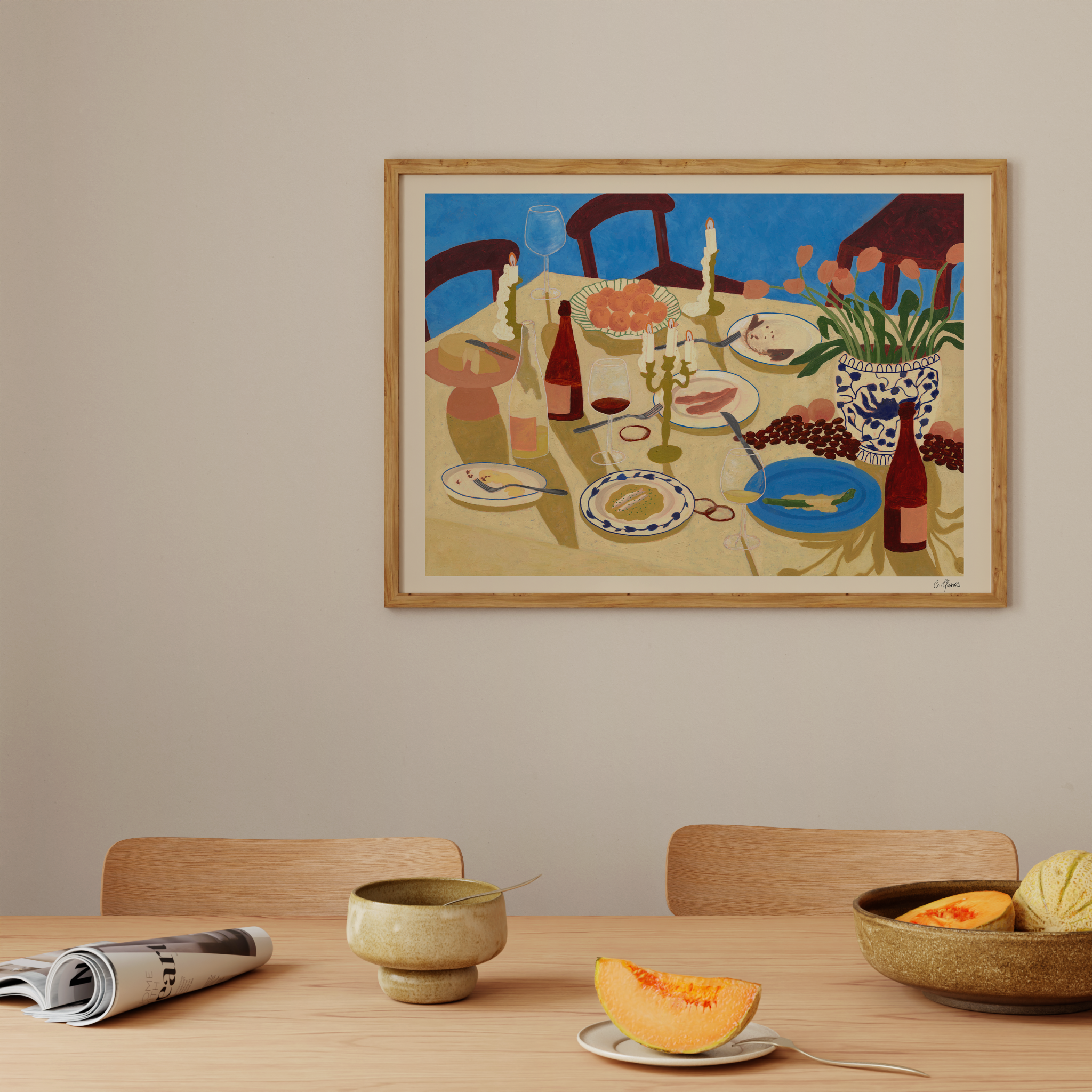 Carla Llanos Illustrations ad creative