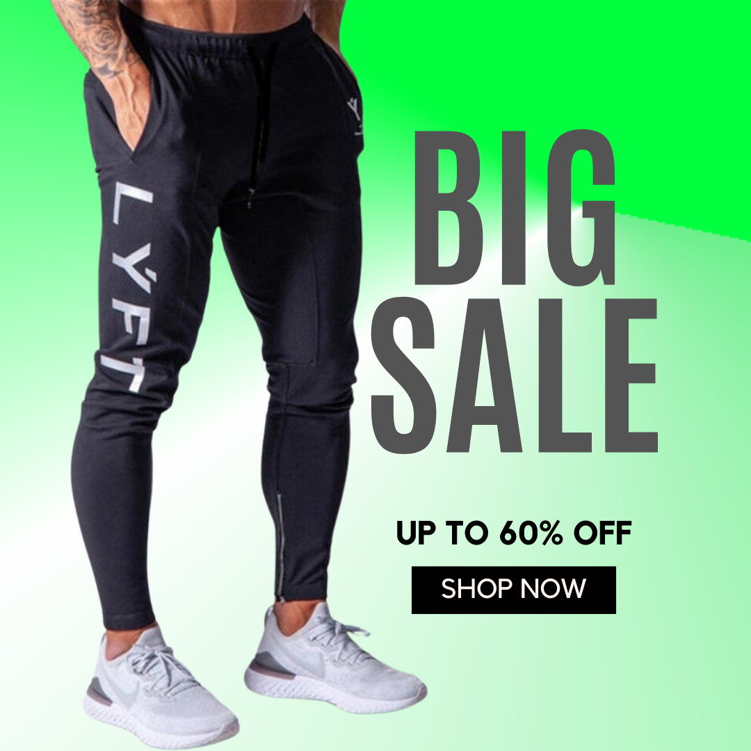 Men's Ultra Joggers V5 ad creative