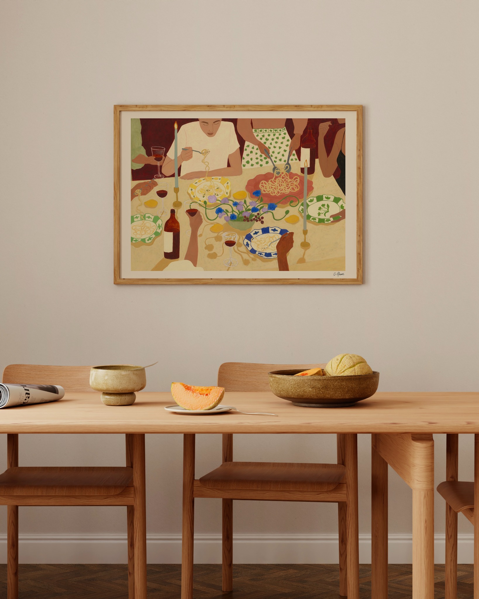 Carla Llanos Illustrations ad creative