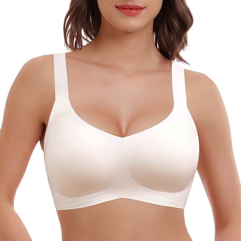 V-Neck Full Cup Seamless Everyday Bra ad creative