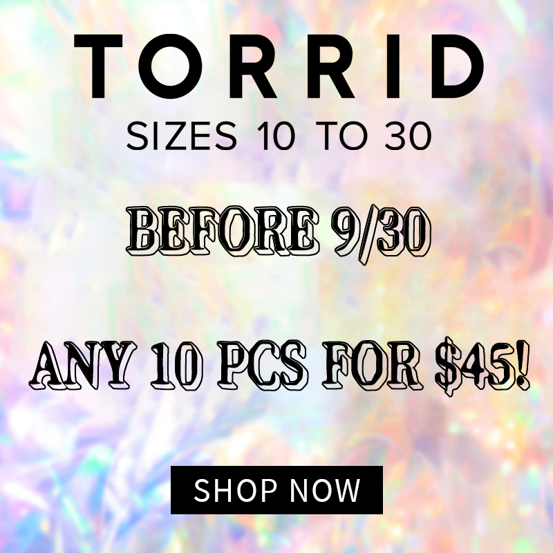 Torriid trend ad creative