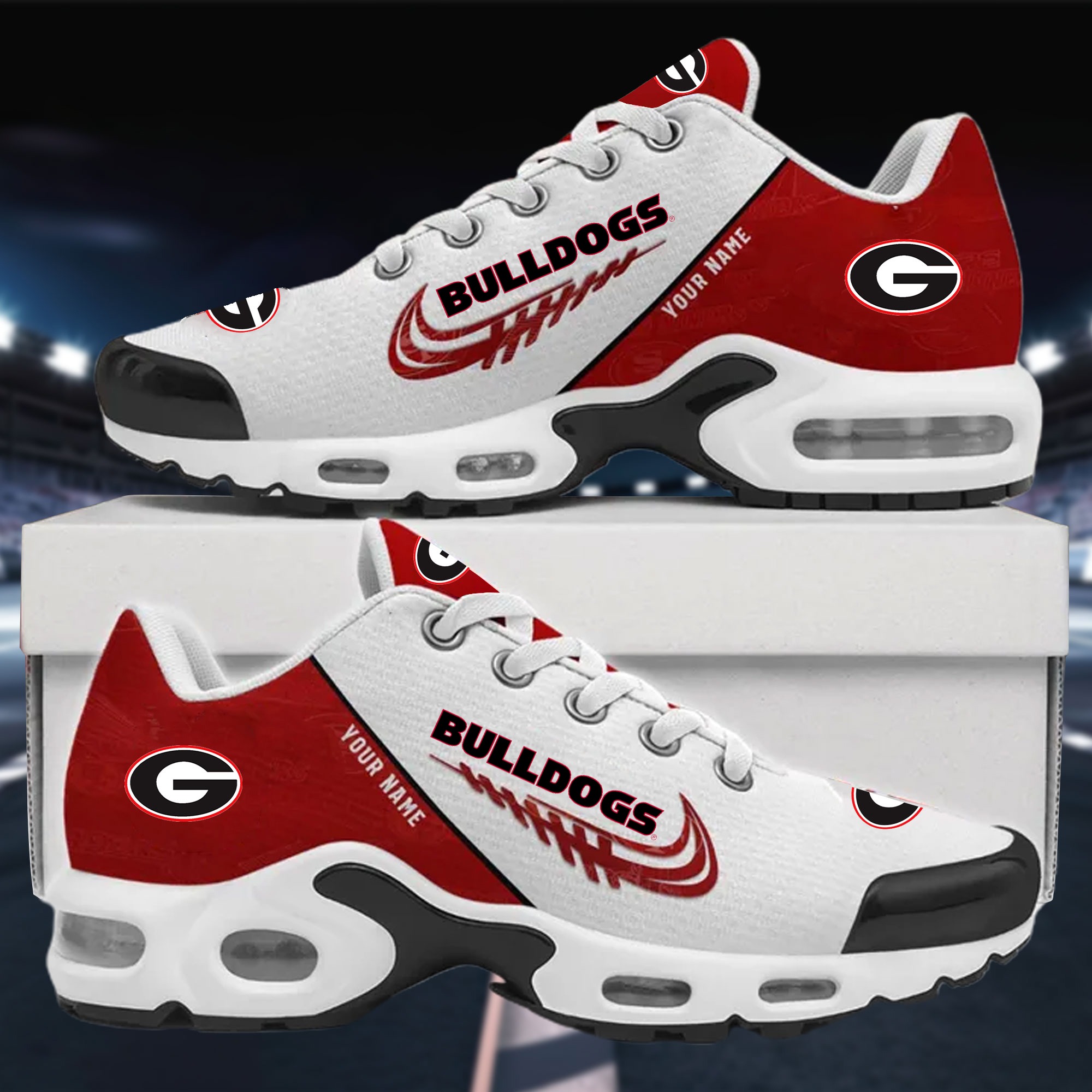 Customize Your Name With GEBU Ver 28 Sport ShoeS ad creative