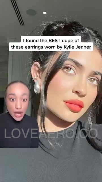 Teardrop Earrings ad creative