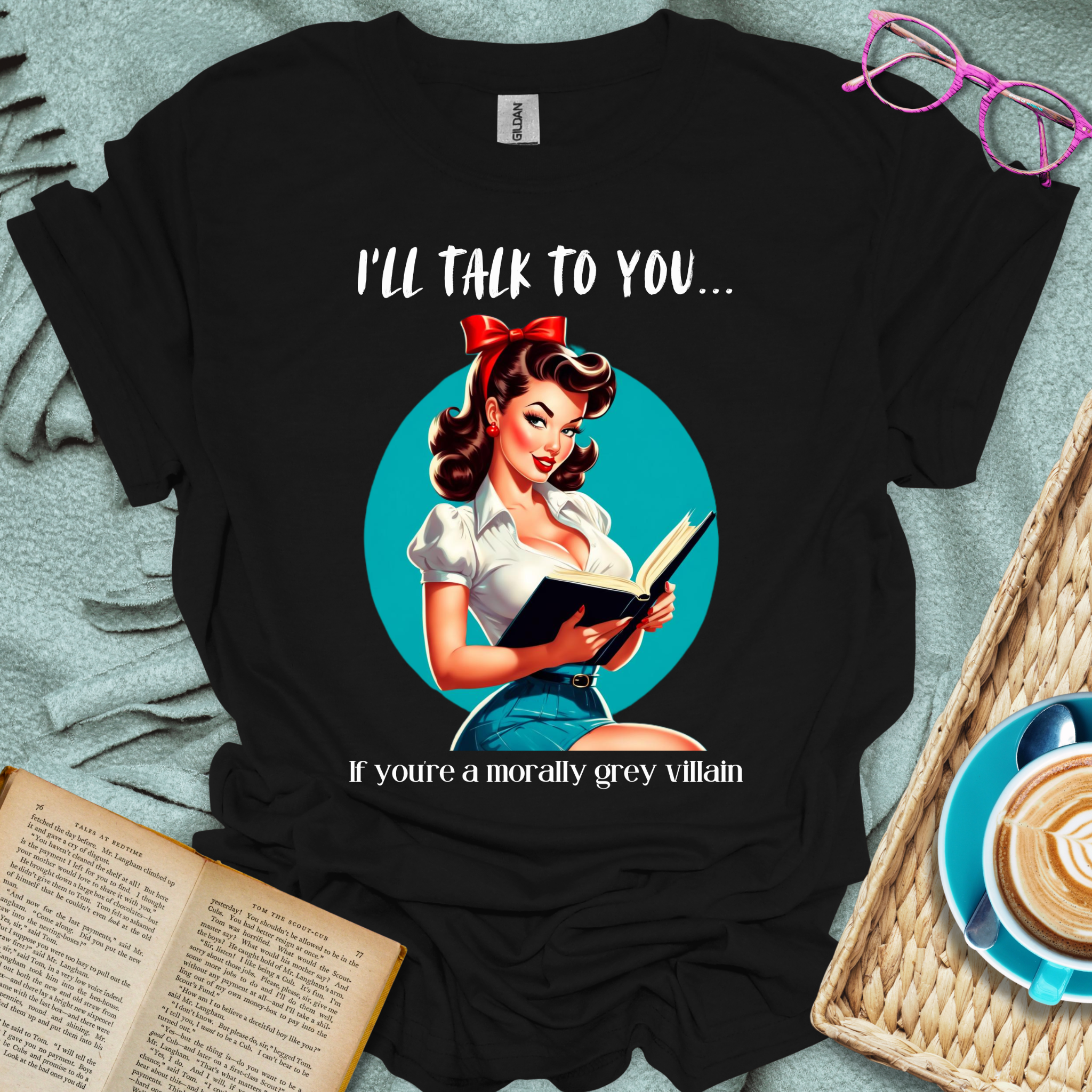 BookWorm Wear ad creative